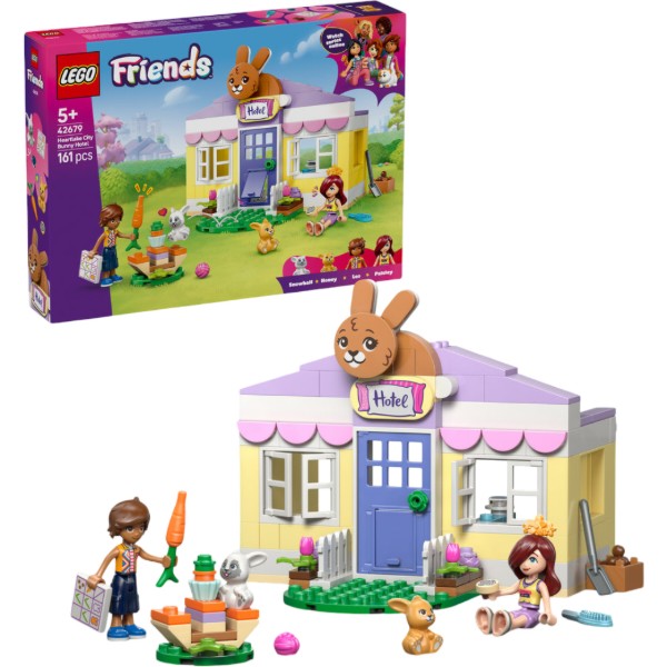 Фото - Конструктор LEGO Friends Гостиница Bunny в Хартлейк-Сити (42679)