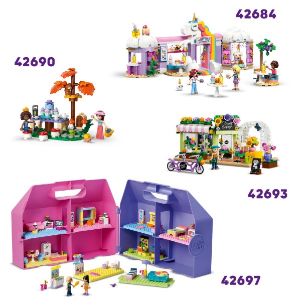 Фото - Конструктор LEGO  Friends Будиночок для кемпінгу на природі (42682)