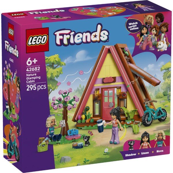 Фото - Конструктор LEGO  Friends Будиночок для кемпінгу на природі (42682)