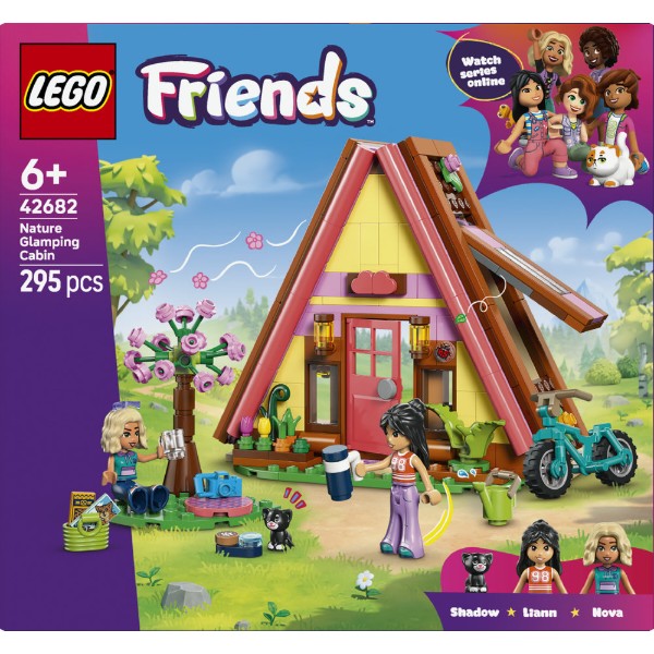Фото - Конструктор LEGO  Friends Будиночок для кемпінгу на природі (42682)