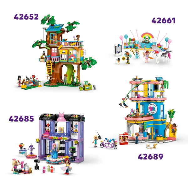 Фото - Конструктор LEGO Friends Весёлая крытая игровая площадка (42686)