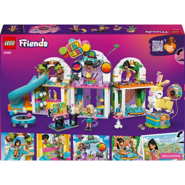 Фото - Конструктор LEGO Friends Весёлая крытая игровая площадка (42686)