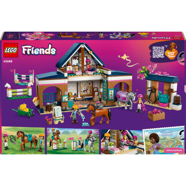 Фото - Конструктор LEGO  Friends Кінна стайня і академія верхової їзди (42688)