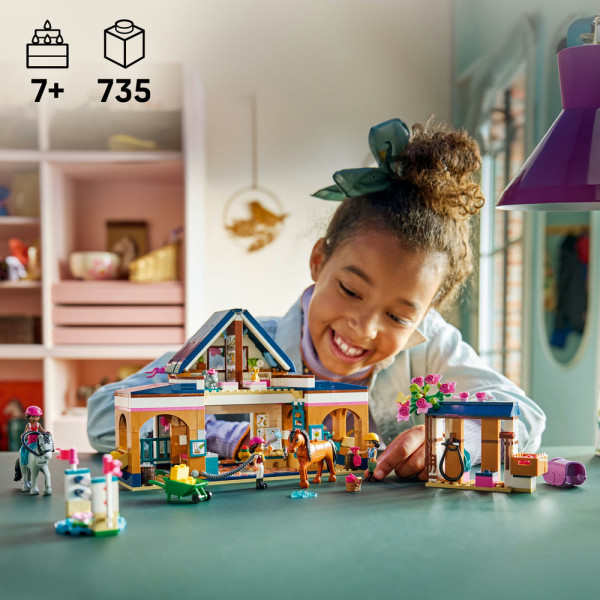 Фото - Конструктор LEGO  Friends Кінна стайня і академія верхової їзди (42688)