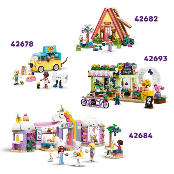 Фото - Конструктор LEGO  Friends Будиночок для кемпінгу на природі (42682)