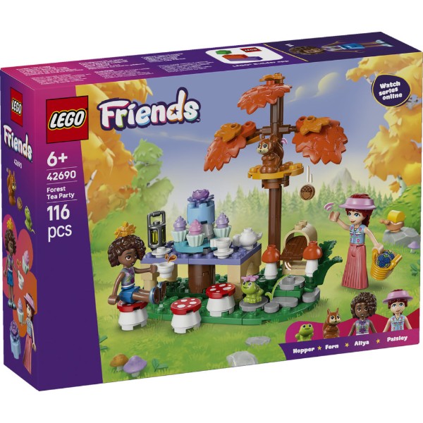 Фото - Конструктор LEGO  Friends Чаювання в лісі (42690)