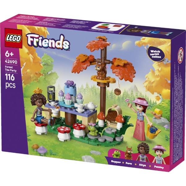 Фото - Конструктор LEGO  Friends Чаювання в лісі (42690)