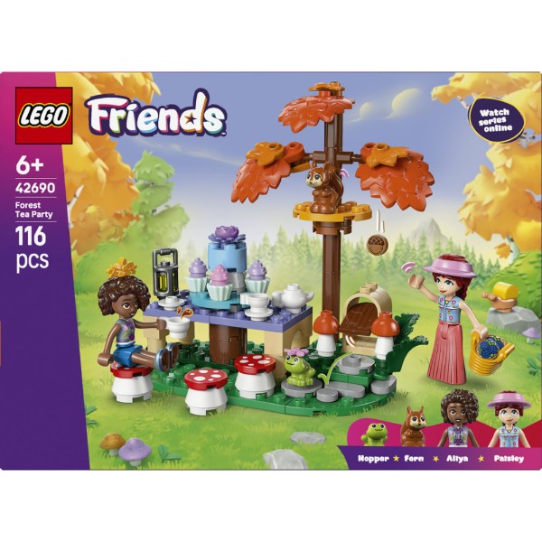 Фото - Конструктор LEGO  Friends Чаювання в лісі (42690)
