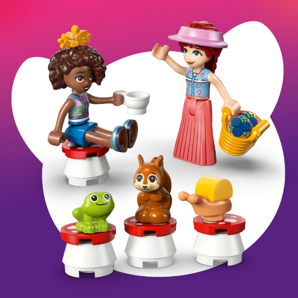 Фото - Конструктор LEGO  Friends Чаювання в лісі (42690)