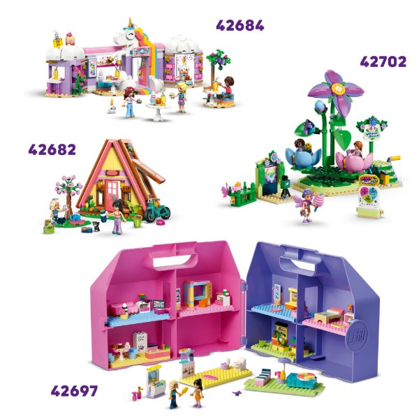 Фото - Конструктор LEGO  Friends Будиночок для кемпінгу на природі (42682)