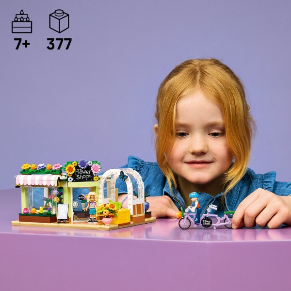 Фото - Конструктор LEGO  Friends Творча квіткова крамниця (42693)