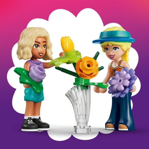 Фото - Конструктор LEGO  Friends Творча квіткова крамниця (42693)