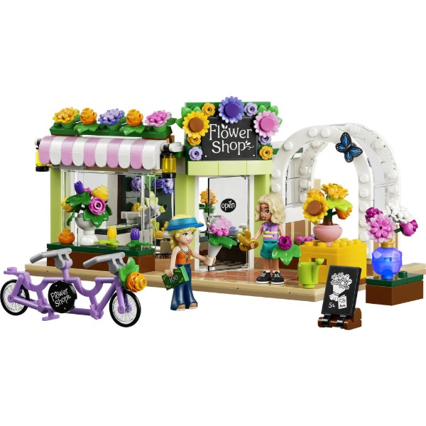 Фото - Конструктор LEGO  Friends Творча квіткова крамниця (42693)