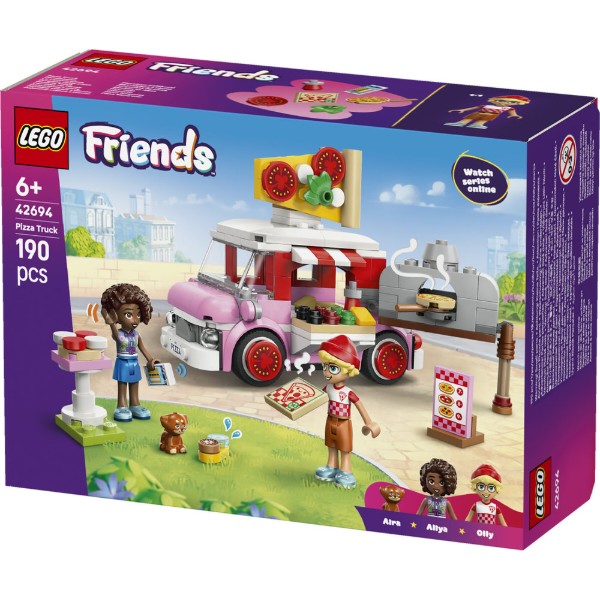 Фото - Конструктор LEGO  Friends Вантажівка з піцою (42694)