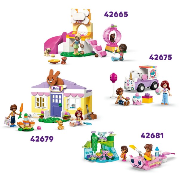 Фото - Конструктор LEGO Friends Гостиница Bunny в Хартлейк-Сити (42679)