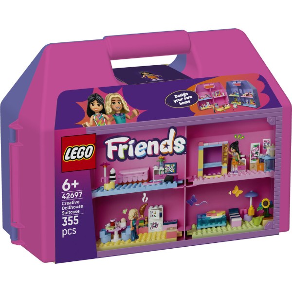 Фото - Конструктор LEGO  Friends Ляльковий будиночок-валіза для творчої гри (42697)