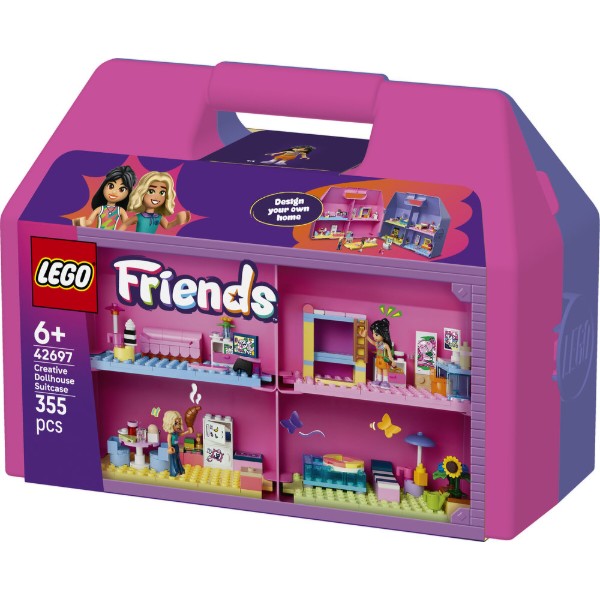 Фото - Конструктор LEGO  Friends Ляльковий будиночок-валіза для творчої гри (42697)