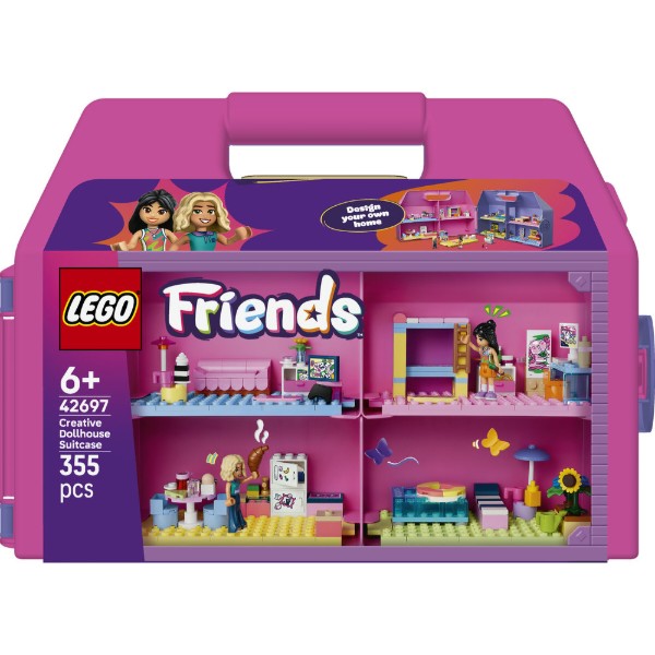 Фото - Конструктор LEGO  Friends Ляльковий будиночок-валіза для творчої гри (42697)