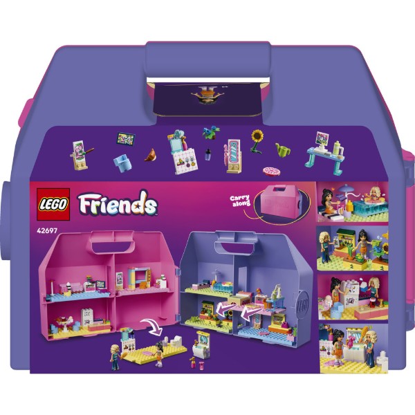 Фото - Конструктор LEGO  Friends Ляльковий будиночок-валіза для творчої гри (42697)