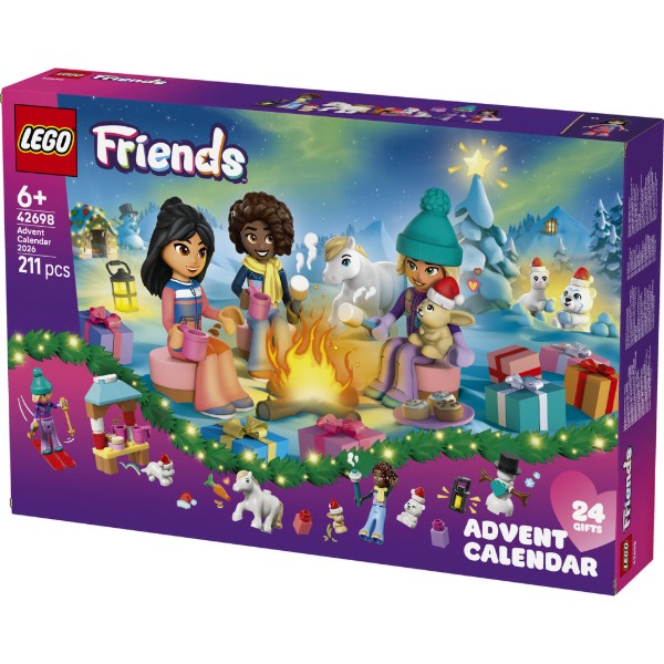 Фото - Конструктор LEGO Friends Адвент-календарь 2026 (42698)