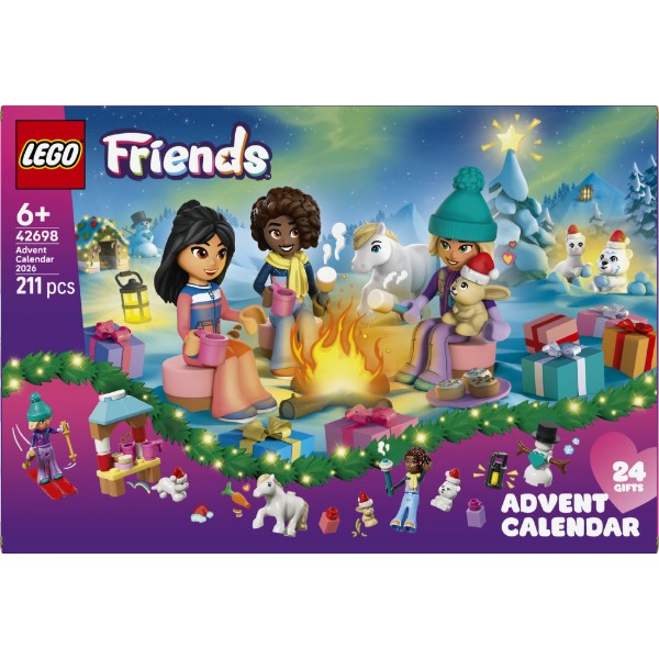 Фото - Конструктор LEGO Friends Адвент-календарь 2026 (42698)
