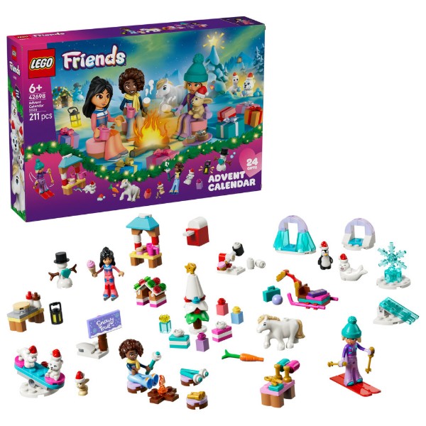 Фото - Конструктор LEGO Friends Адвент-календарь 2026 (42698)