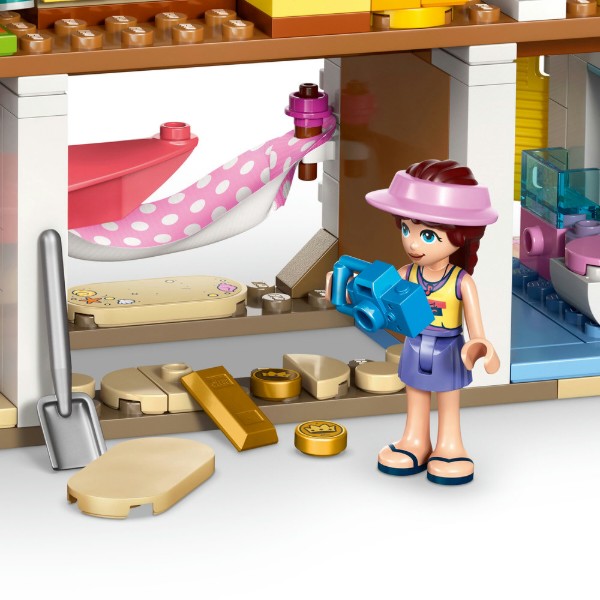 Фото - Конструктор LEGO  Friends Пляжний будиночок з морськими котиками (42699)