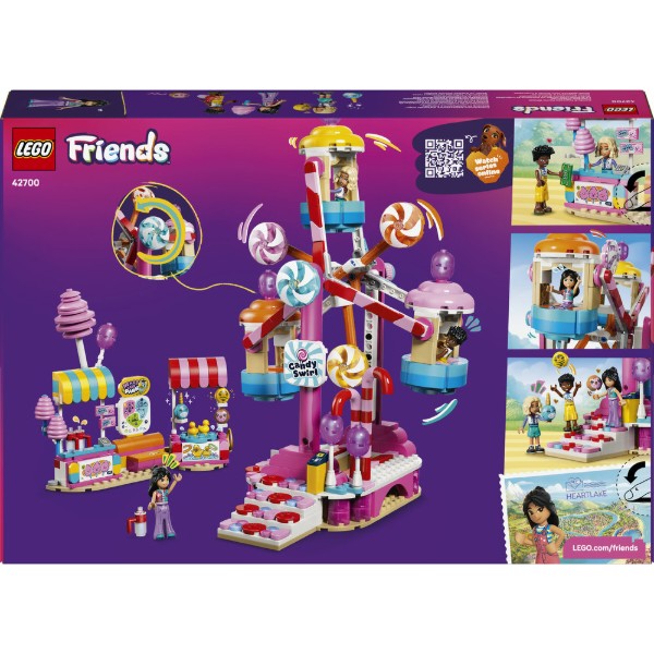 Фото - Конструктор LEGO  Friends  Колесо огляду з цукерками та капкейками (42700)
