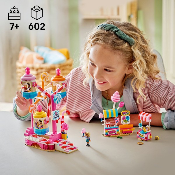 Фото - Конструктор LEGO  Friends  Колесо огляду з цукерками та капкейками (42700)