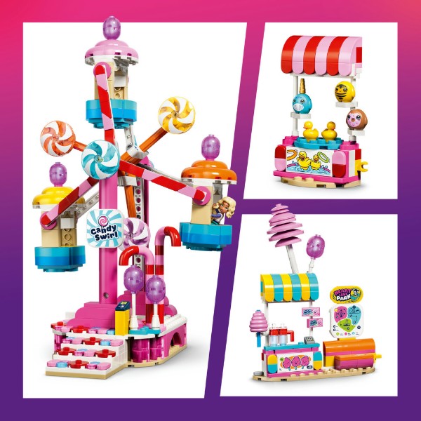 Фото - Конструктор LEGO  Friends  Колесо огляду з цукерками та капкейками (42700)