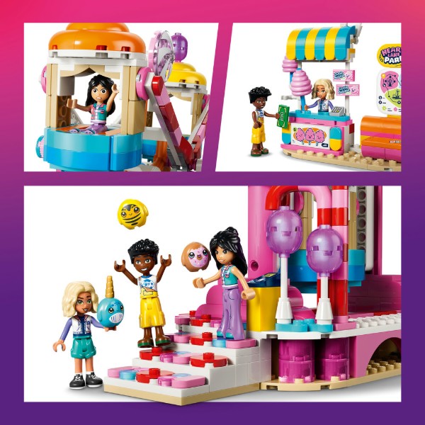 Фото - Конструктор LEGO  Friends  Колесо огляду з цукерками та капкейками (42700)