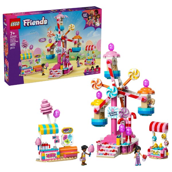 Фото - Конструктор LEGO  Friends  Колесо огляду з цукерками та капкейками (42700)