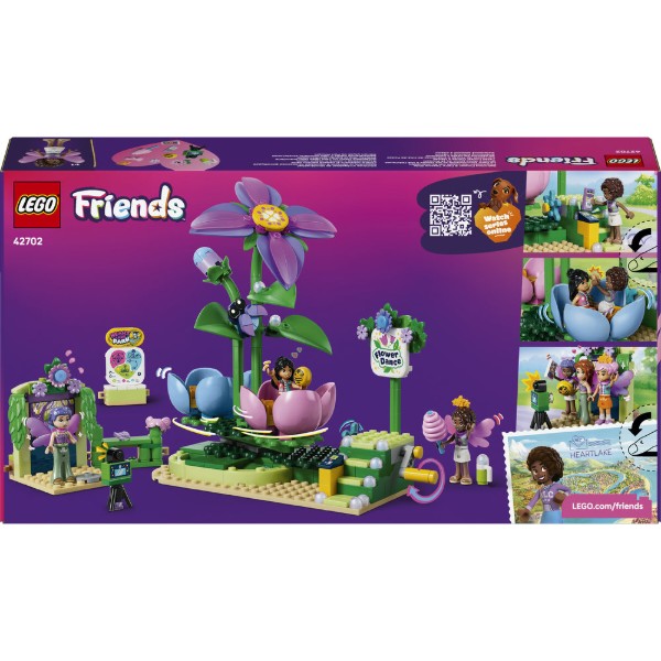Фото - Конструктор LEGO  Friends Карусель із квітами й чашками та казкова фотобудка (42702)