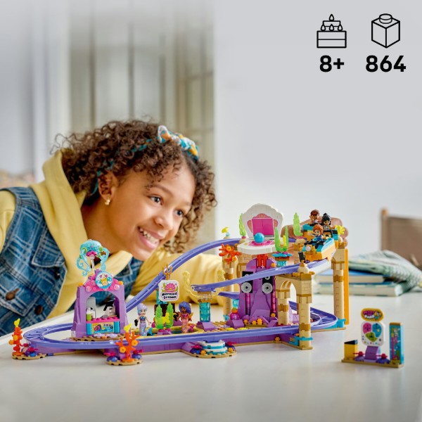 Фото - Конструктор LEGO  Friends Американські гірки з русалками (42703)
