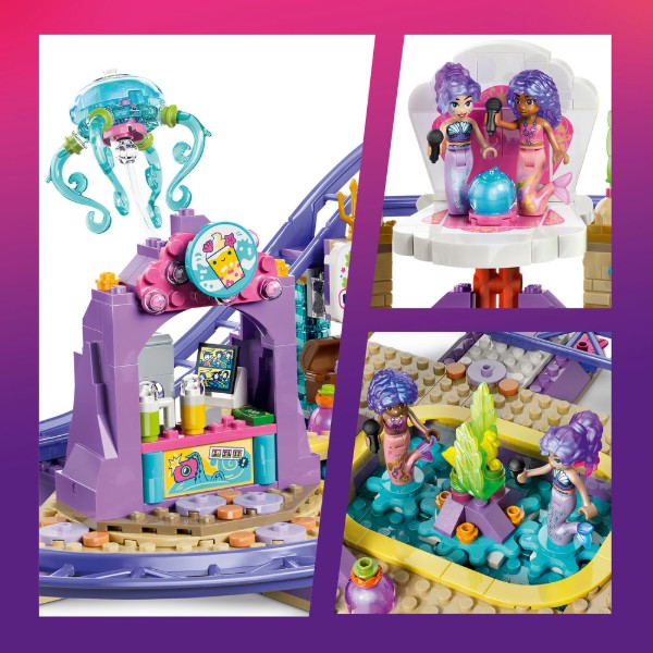 Фото - Конструктор LEGO  Friends Американські гірки з русалками (42703)