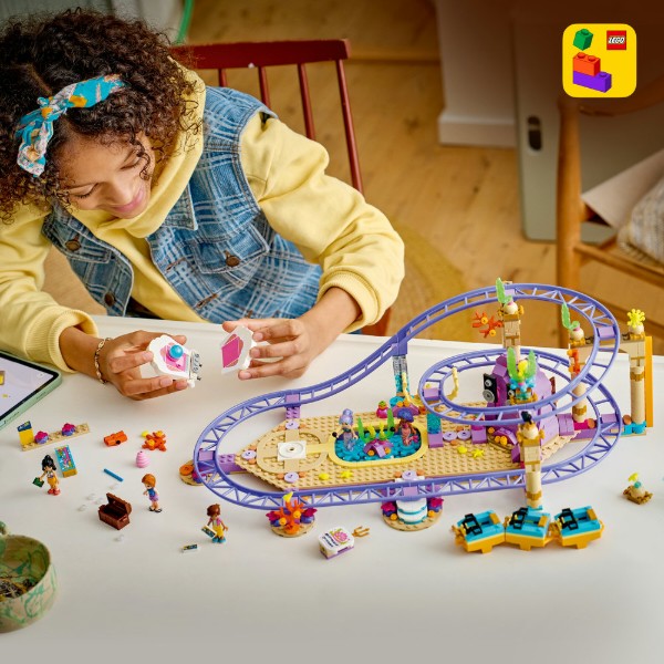 Фото - Конструктор LEGO  Friends Американські гірки з русалками (42703)