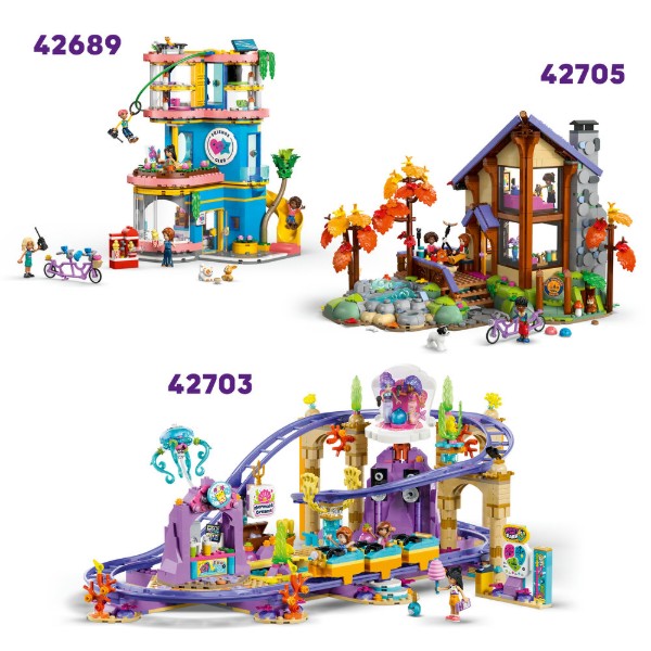 Фото - Конструктор LEGO  Friends Американські гірки з русалками (42703)
