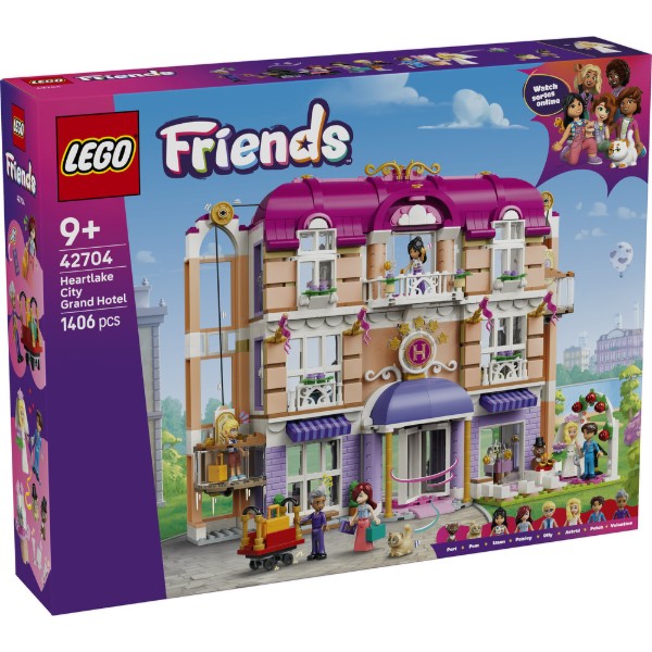 Фото - Конструктор LEGO  Friends Гранд-готель у Хартлейк-Сіті (42704)