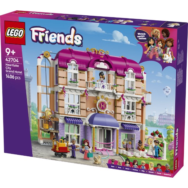 Фото - Конструктор LEGO  Friends Гранд-готель у Хартлейк-Сіті (42704)