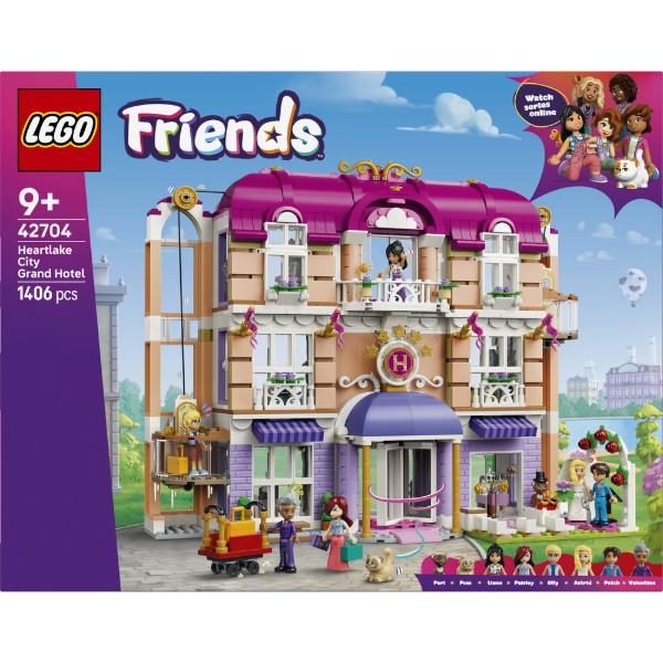 Фото - Конструктор LEGO  Friends Гранд-готель у Хартлейк-Сіті (42704)