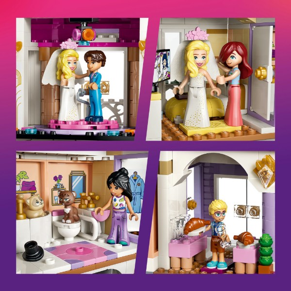 Фото - Конструктор LEGO  Friends Гранд-готель у Хартлейк-Сіті (42704)