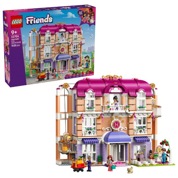 Фото - Конструктор LEGO  Friends Гранд-готель у Хартлейк-Сіті (42704)