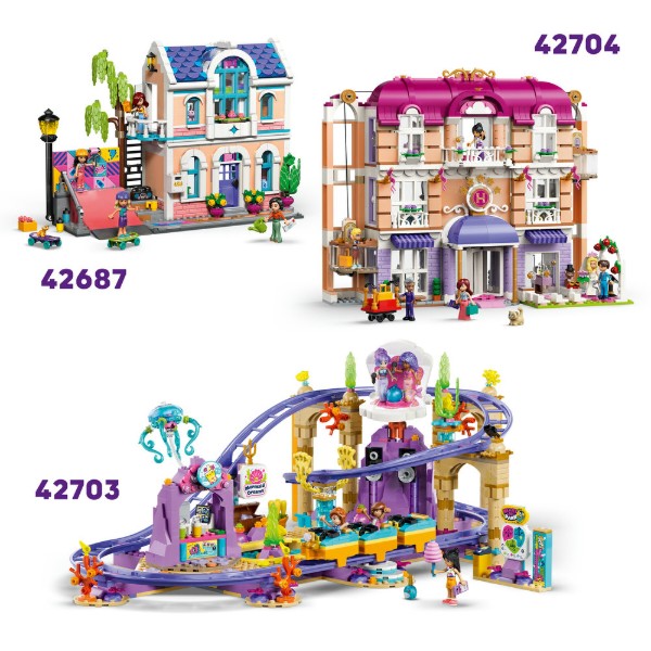 Фото - Конструктор LEGO  Friends Американські гірки з русалками (42703)
