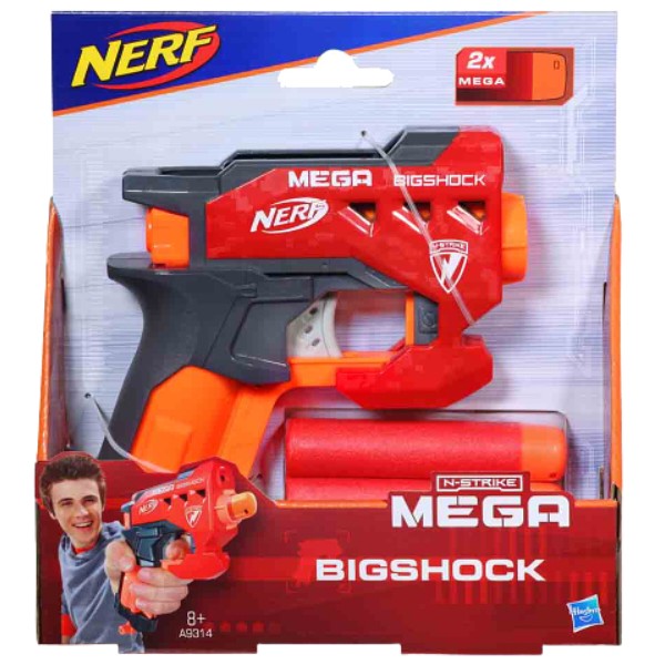 Фото - Бластер однозарядный Hasbro Nerf Мега Бигшот (A9314)