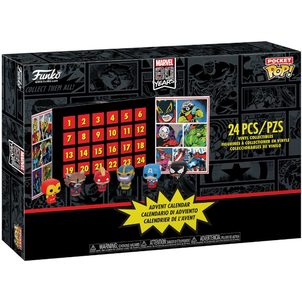 Фото - Колекційна фігурка FUNKO АДВЕНТ КАЛЕНДАР MARVEL (42752)