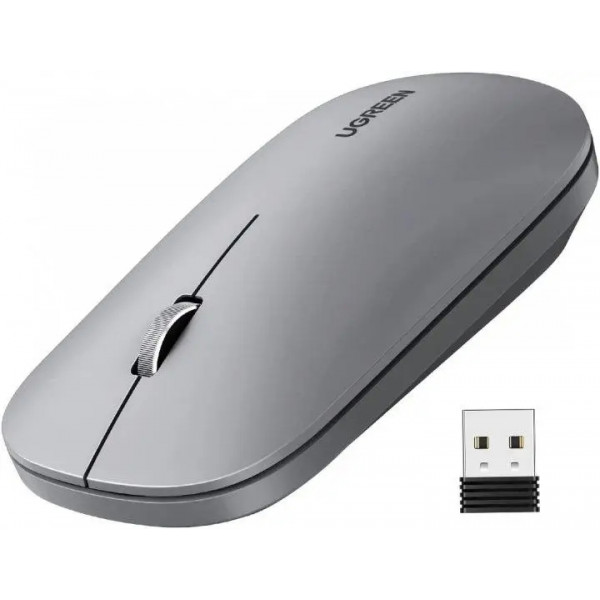 Фото - Миша бездротова UGREEN MU001 Gray (90373)