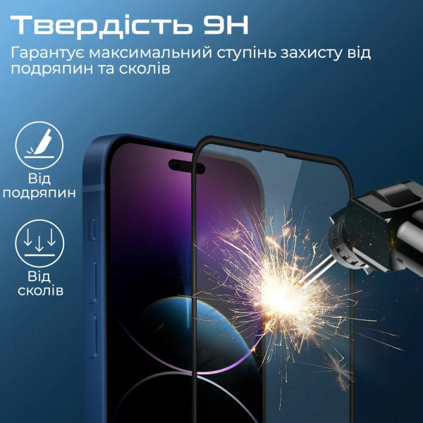 Фото - Захисне скло для смартфону Promate for iPhone 14 Pro Max (crystal-i14.promax)