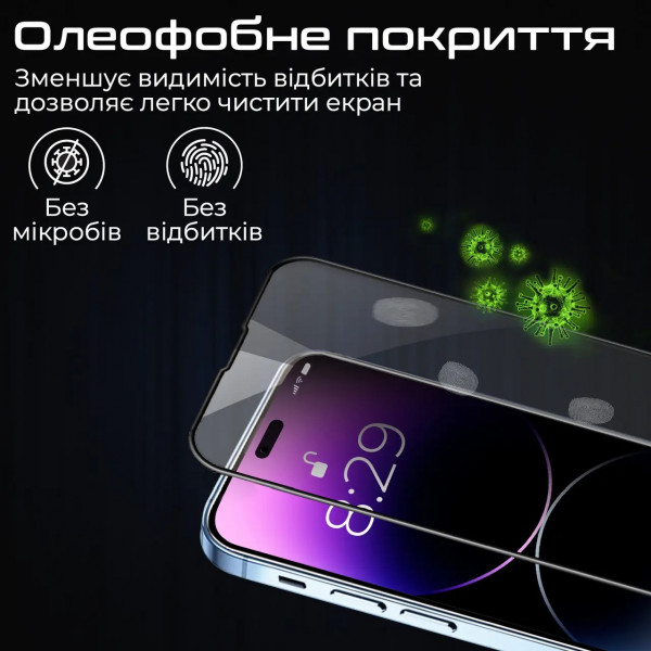 Фото - Захисне скло для смартфону Promate for iPhone 14 Pro Max (crystal-i14.promax)