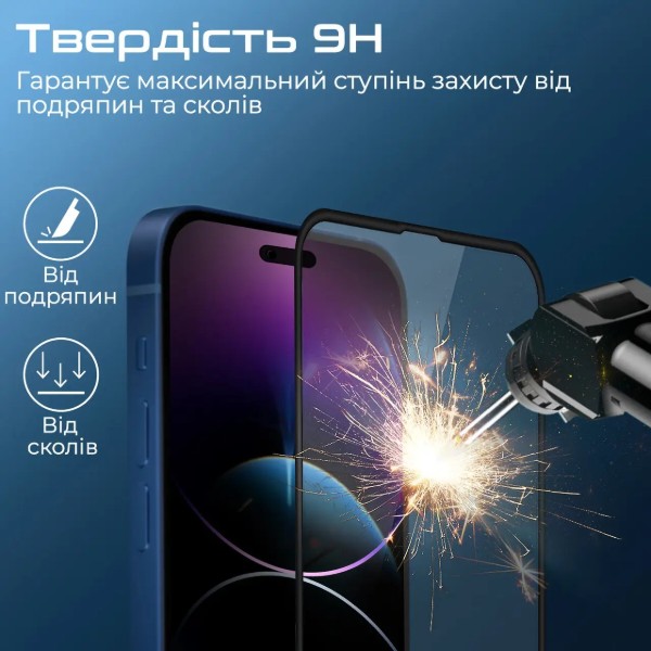 Фото - Захисне скло для смартфону Promate for iPhone 14 Plus (crystal-i14.plus)