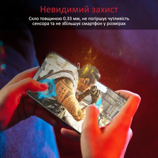 Фото - Захисне скло для смартфону Promate for iPhone 12 Pro Max (aegis.12max)